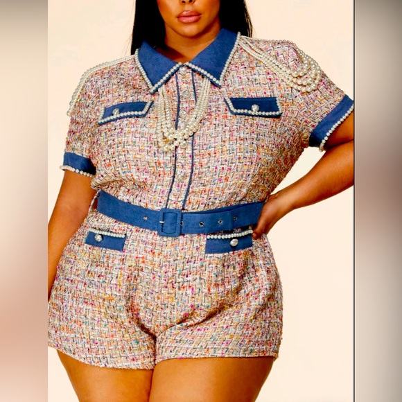 Princiana’s Pearl Romper - Picture 1 of 13
